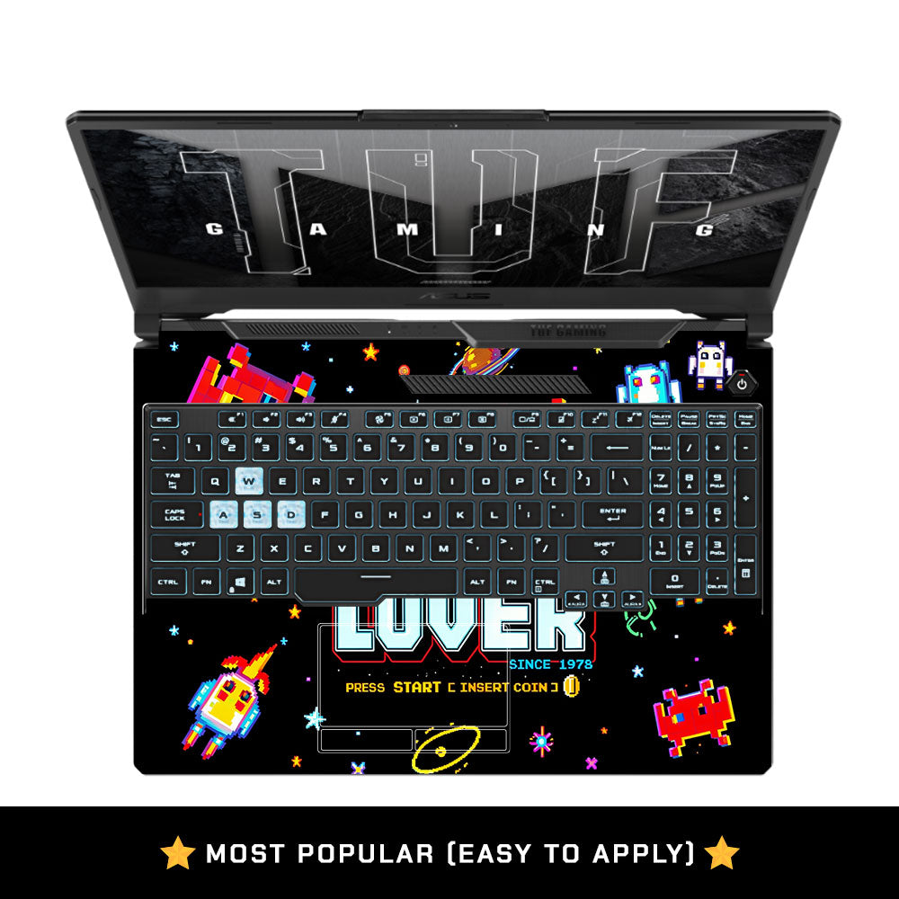 Gamer Lover Asus TUF F15 FX506 & A15 FA506 3D Laptop Skin