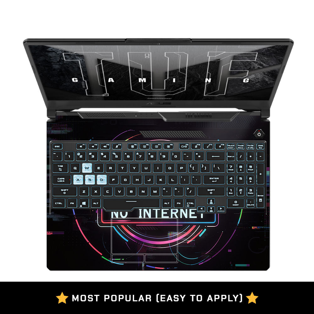 Dinosaur Connection Asus TUF F15 FX506 & A15 FA506 3D Laptop Skin