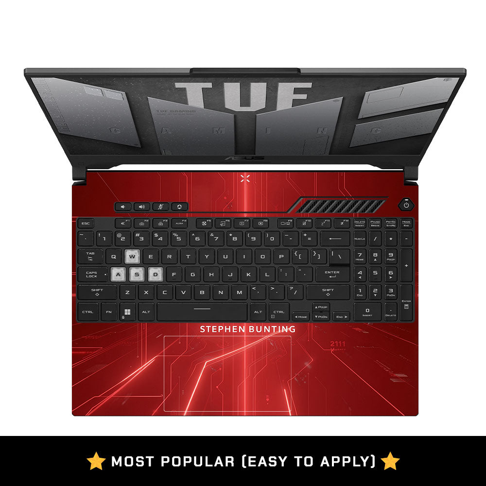 The Bullet Asus TUF F15 FX507 & A15 FA507 3D Laptop Skin