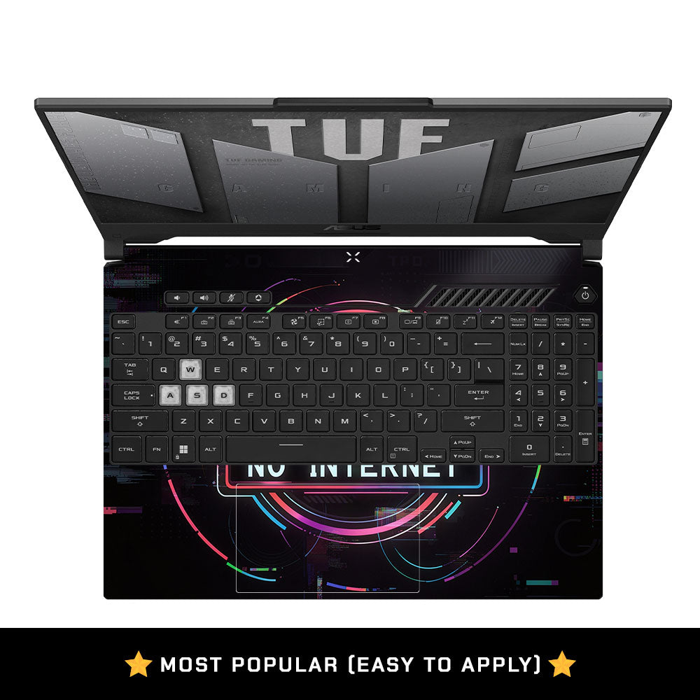 Dinosaur Connection Asus TUF F15 FX507 & A15 FA507 3D Laptop Skin