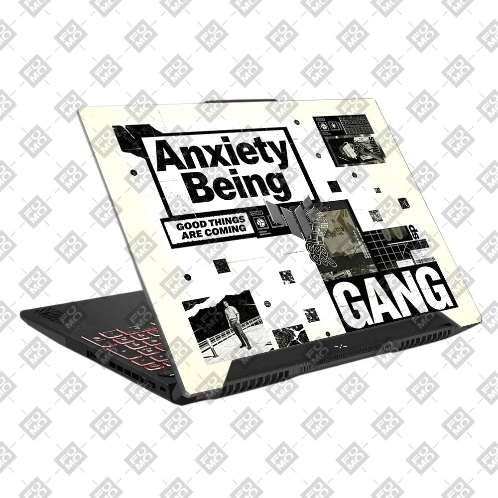Anxiety Art Asus TUF F15 FX507 & A15 FA507 3D Laptop Skin