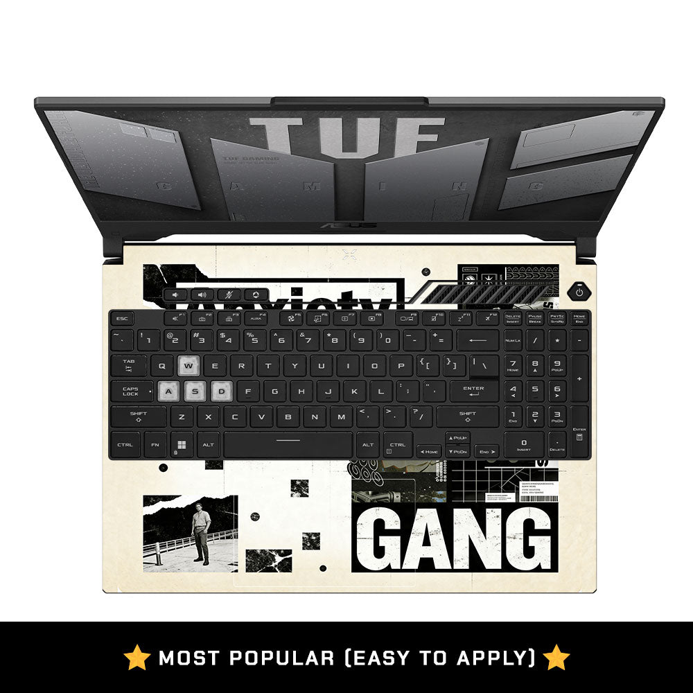 Anxiety Art Asus TUF F15 FX507 & A15 FA507 3D Laptop Skin