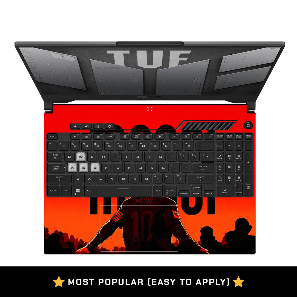 Crimson Legend Aura Asus TUF F15 FX507 & A15 FA507 3D Laptop Skin