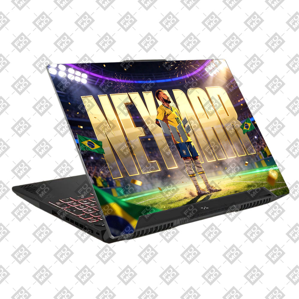Golden Flair Aura Asus TUF F15 FX507 & A15 FA507 3D Laptop Skin