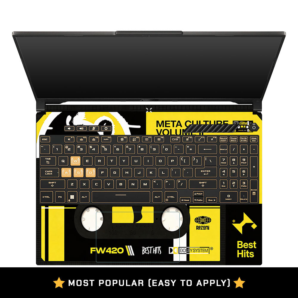 Meta Culture Asus TUF Gaming F16 3D Laptop Skin