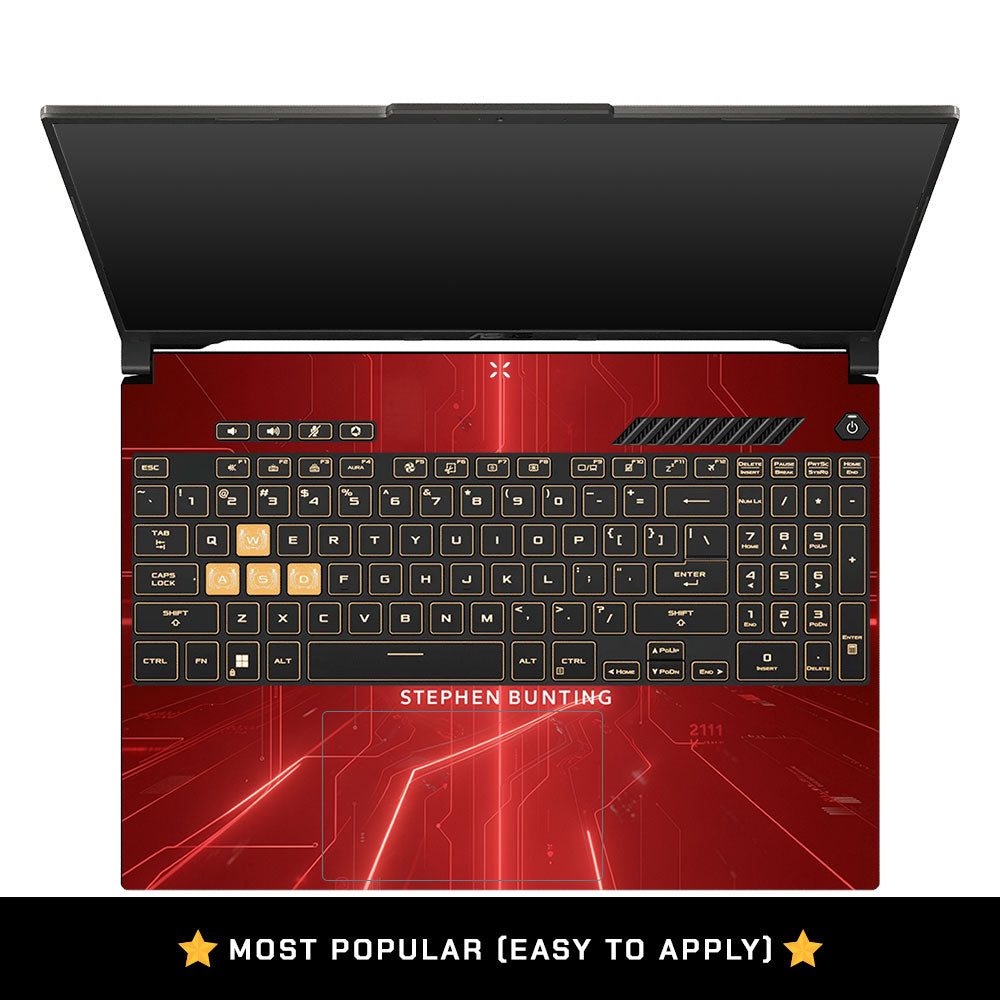 The Bullet Asus TUF Gaming F16 3D Laptop Skin