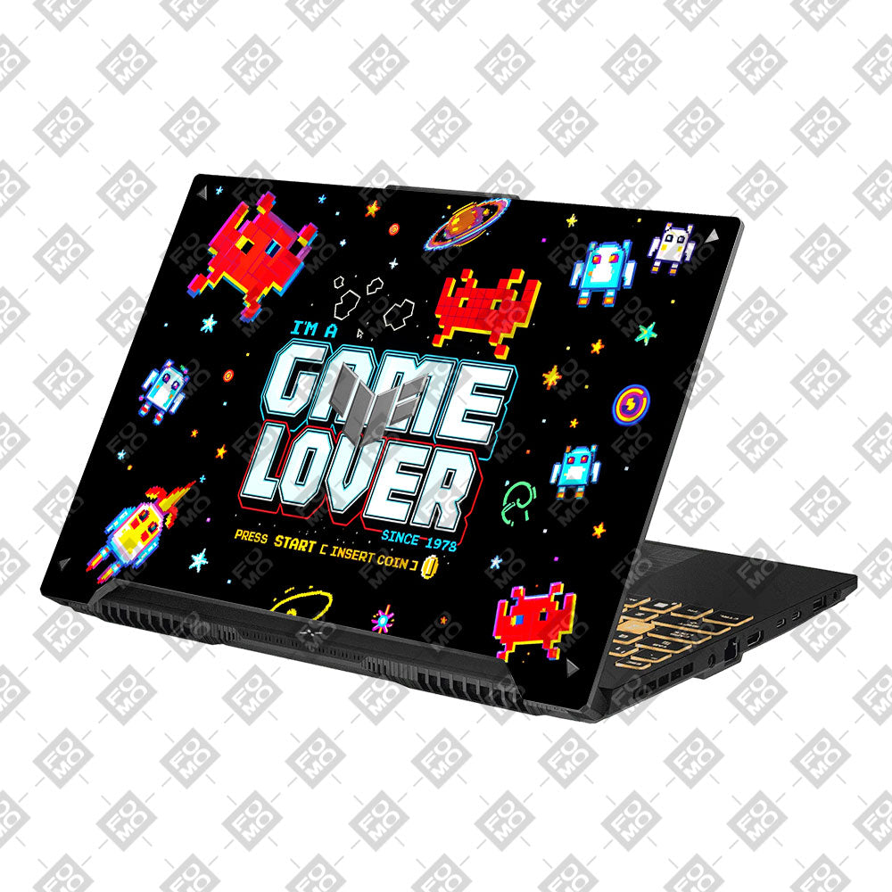 Gamer Lover Asus TUF Gaming F16 3D Laptop Skin