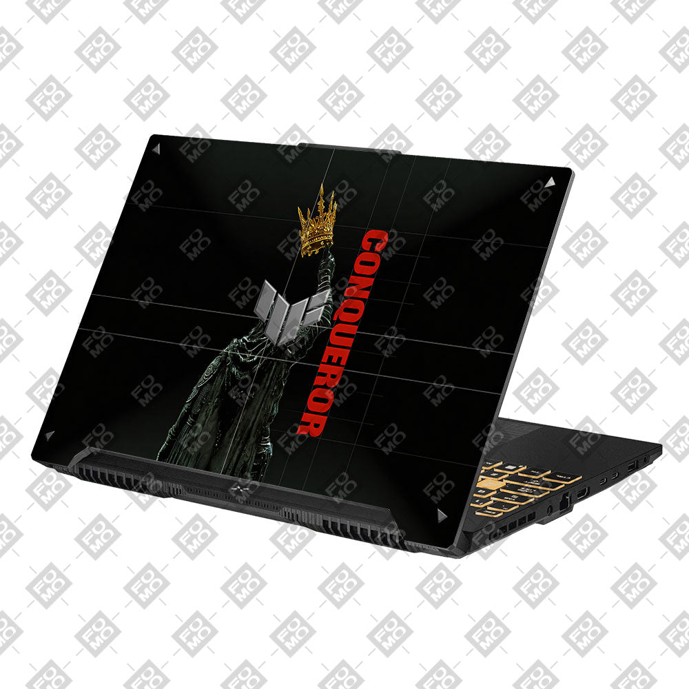 Crowned Conqueror Asus TUF Gaming F16 3D Laptop Skin