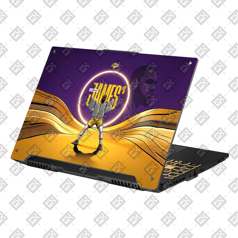 Court King Legacy Asus TUF Gaming F16 and TUF Gaming A16 3D Laptop Skin