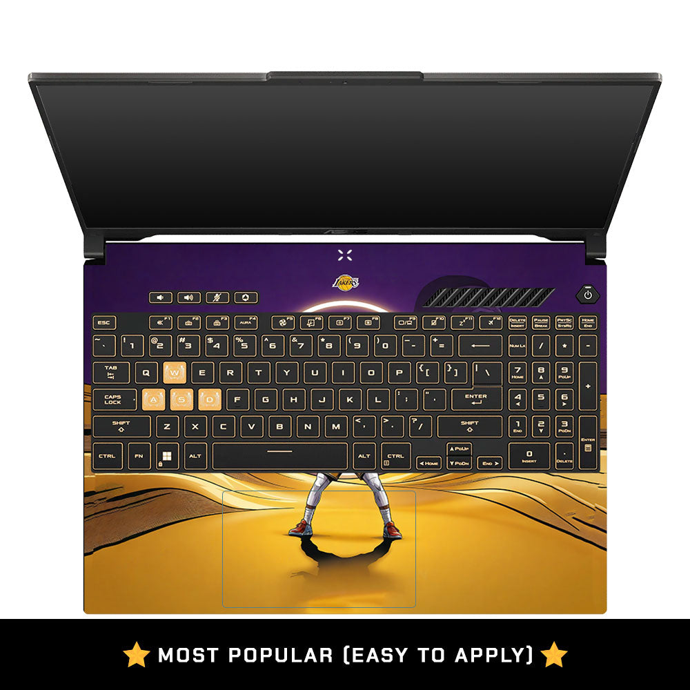 Court King Legacy Asus TUF Gaming F16 and TUF Gaming A16 3D Laptop Skin