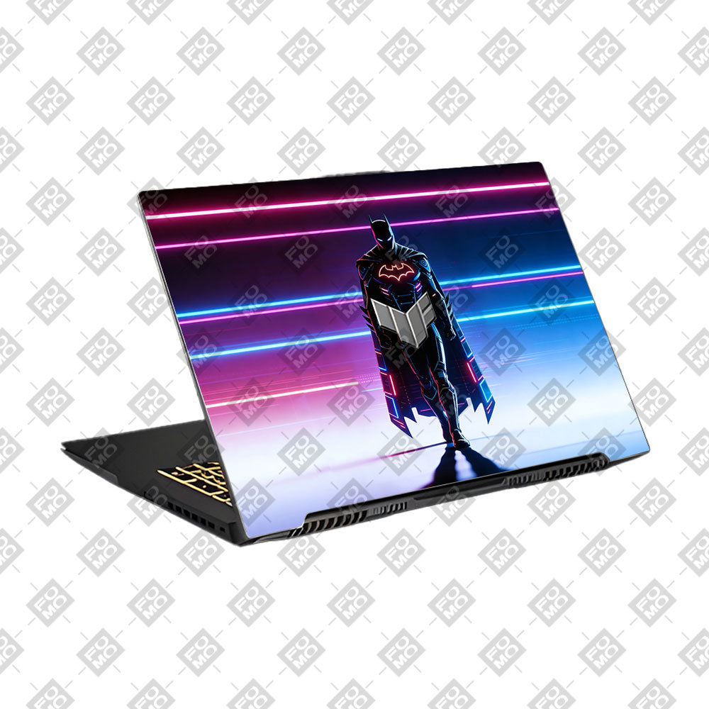 Neon Superhero Streaks Asus TUF Gaming F17 FX707Z 3D Laptop Skin