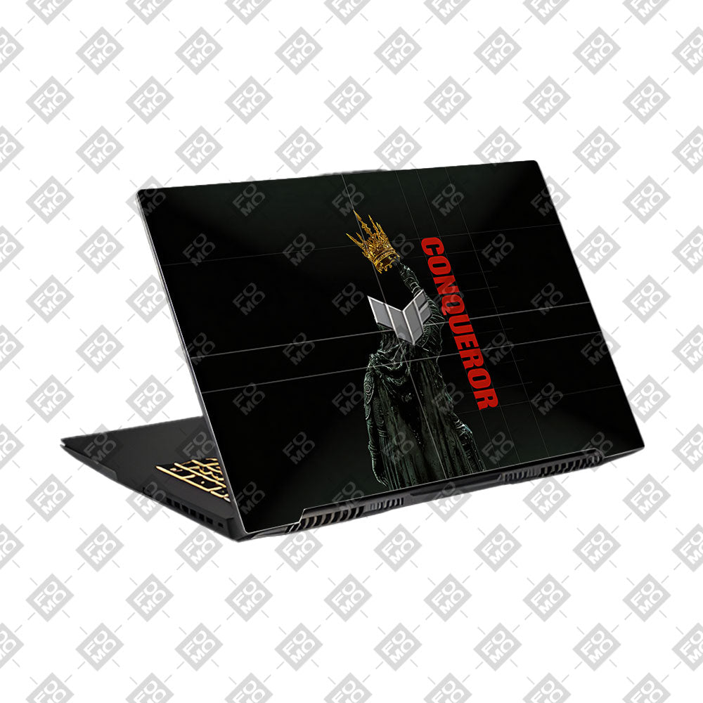 Crowned Conqueror Asus TUF Gaming F17 FX707Z 3D Laptop Skin