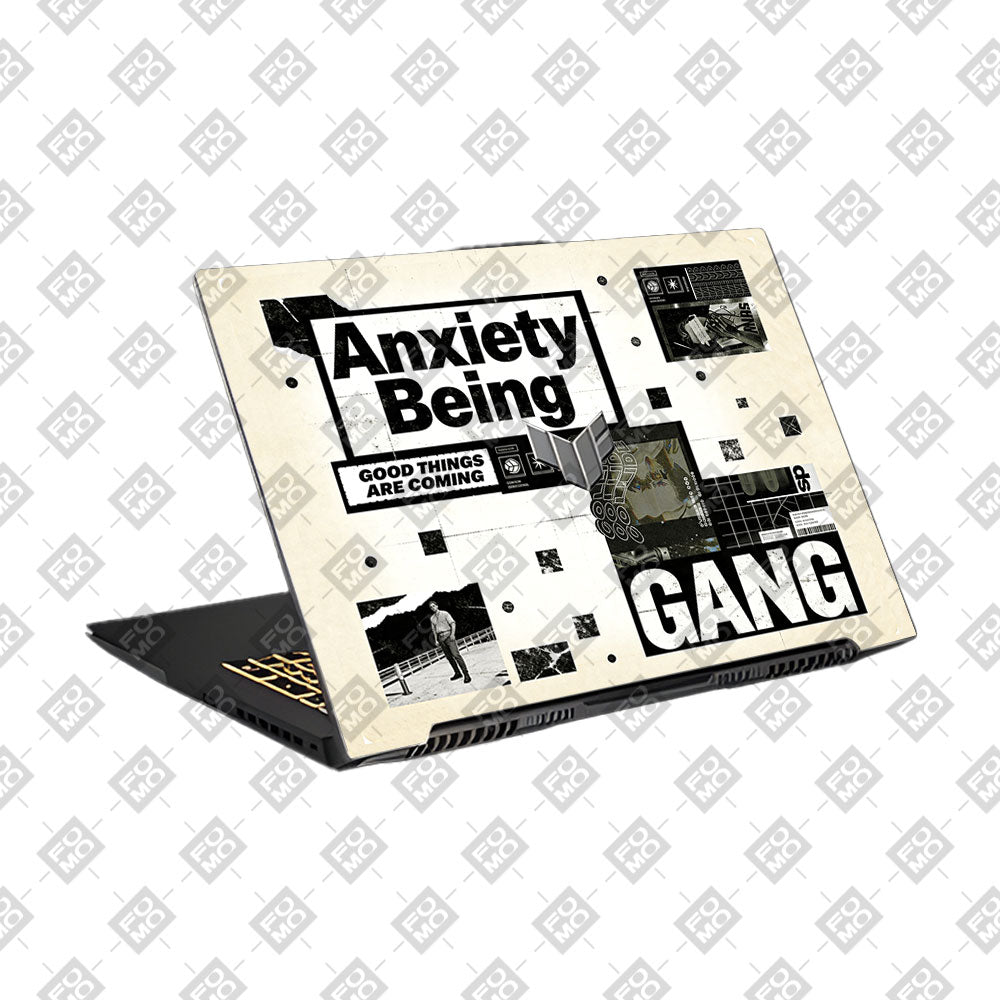 Anxiety Art Asus TUF Gaming F17 FX707Z 3D Laptop Skin