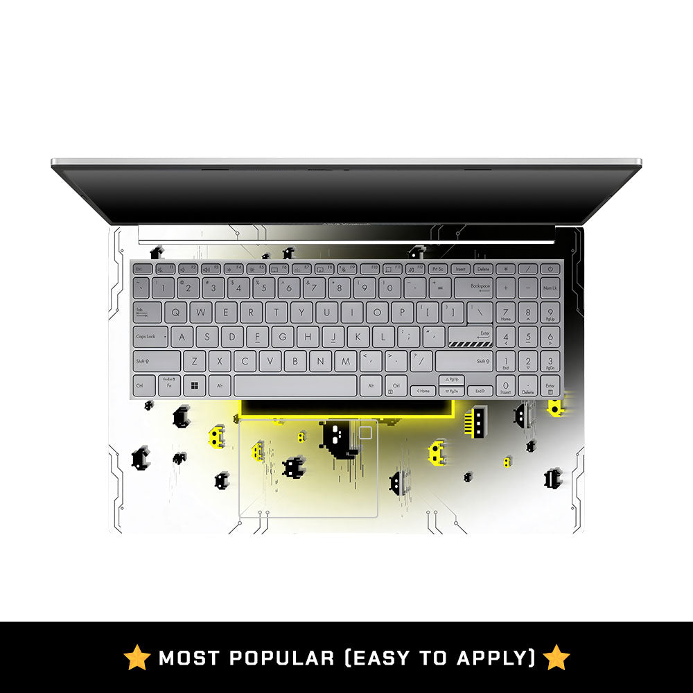 Testing Under Attack Asus VivoBook 15 X1504VA 3D Laptop Skin