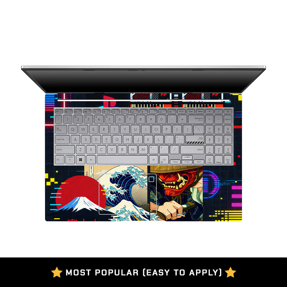 Retro Console Gaming Asus VivoBook 15 X1504VA 3D Laptop Skin