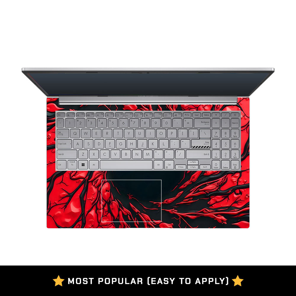 Red Web Hero Asus Vivobook 15 X1504ZA 3D Laptop Skin