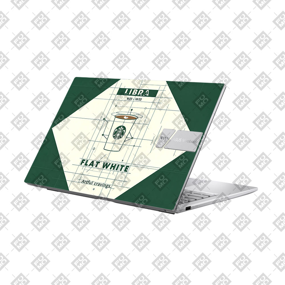 Libra Flat White Asus Vivobook 15 X1504ZA 3D Laptop Skin