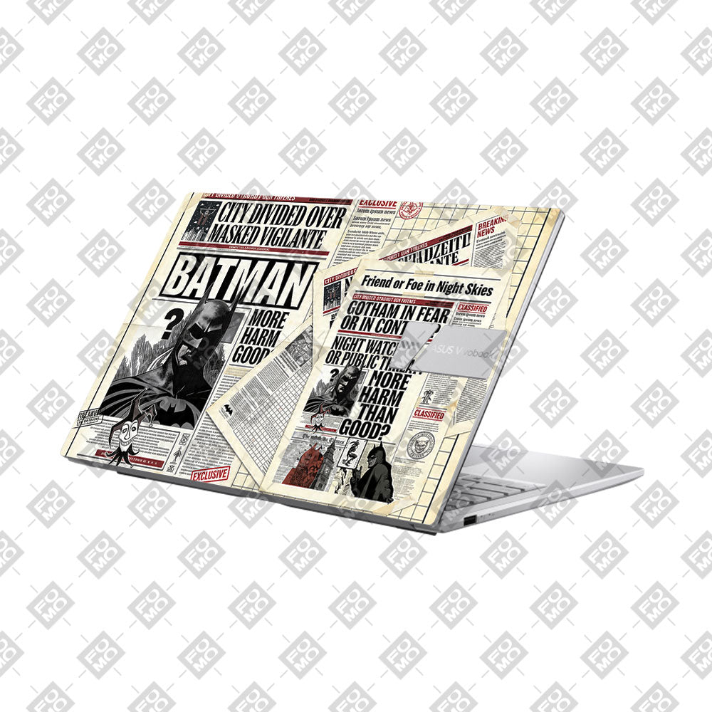 Dark City Vigilante Asus Vivobook 15 X1504ZA 3D Laptop Skin