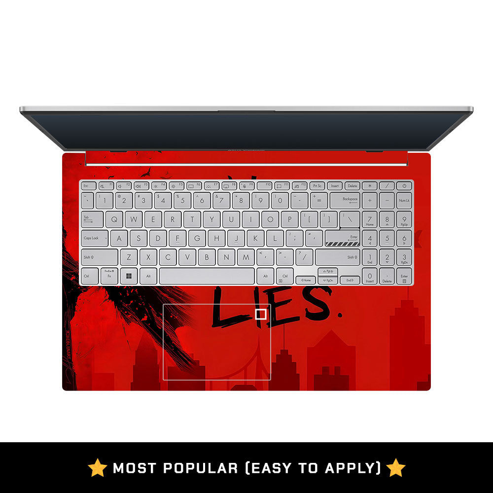 Masked Vigilante Hero Asus Vivobook Go 15 E1504G 3D Laptop Skin