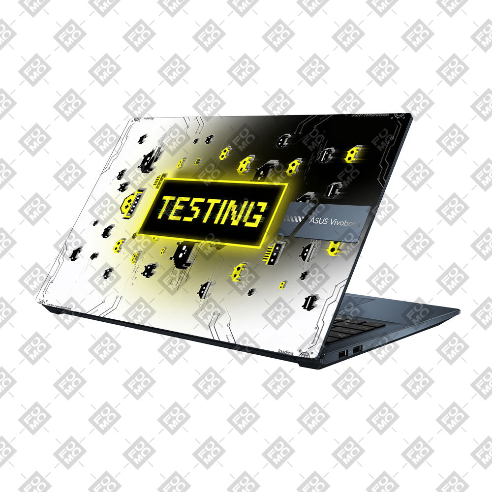 Testing Under Attack Asus Vivobook Pro 15 M6500QC & M6500QH 3D Laptop Skin