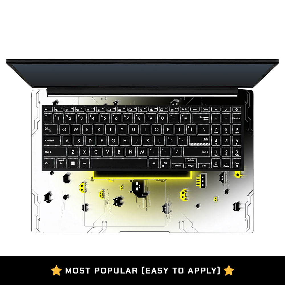 Testing Under Attack Asus Vivobook Pro 15 M6500QC & M6500QH 3D Laptop Skin