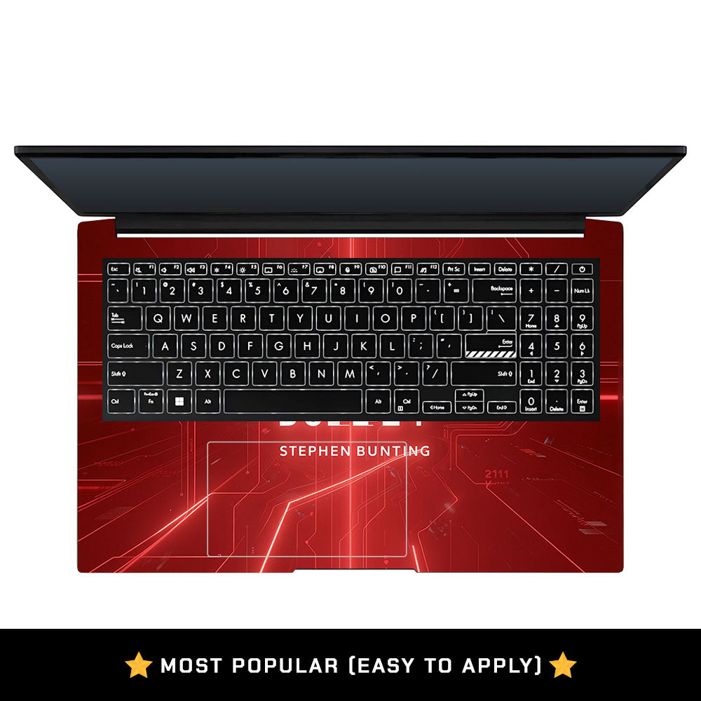 The Bullet Asus Vivobook Pro 15 M6500QC & M6500QH 3D Laptop Skin