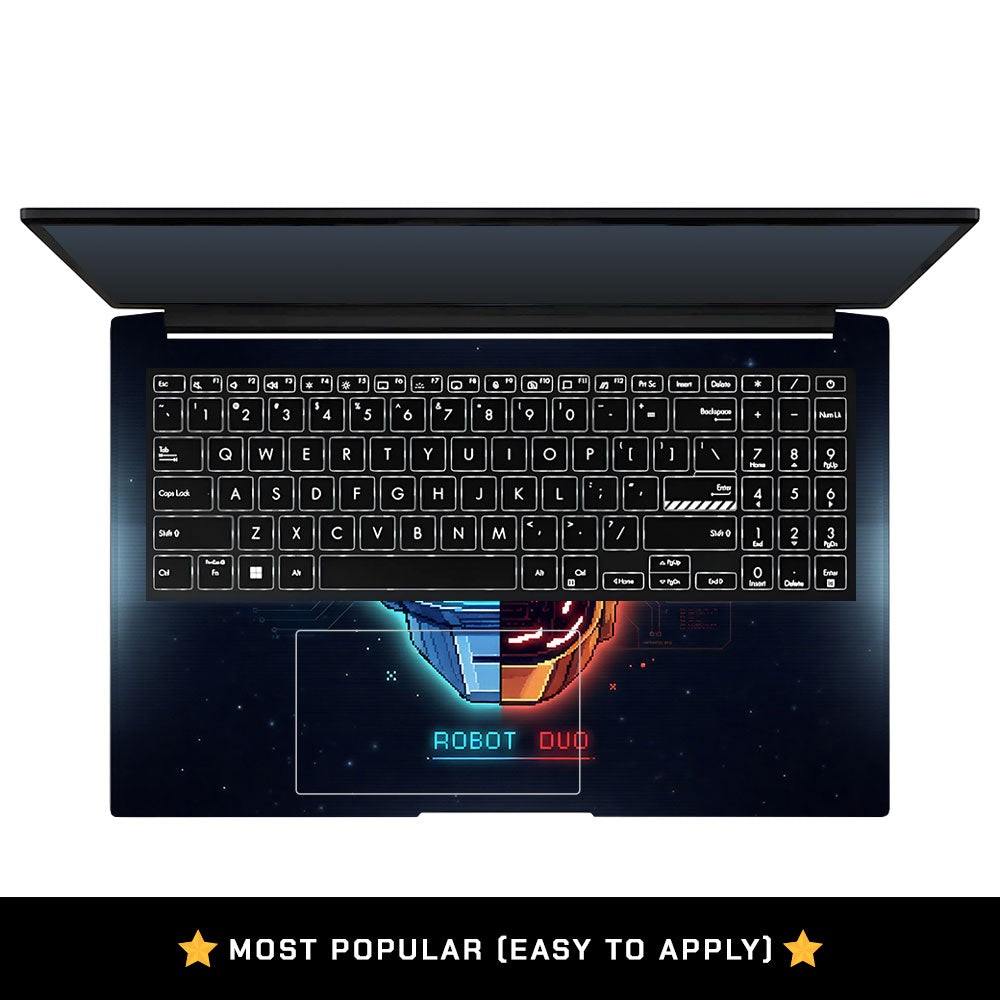 Robot Duo Asus Vivobook Pro 15 M6500QC & M6500QH 3D Laptop Skin
