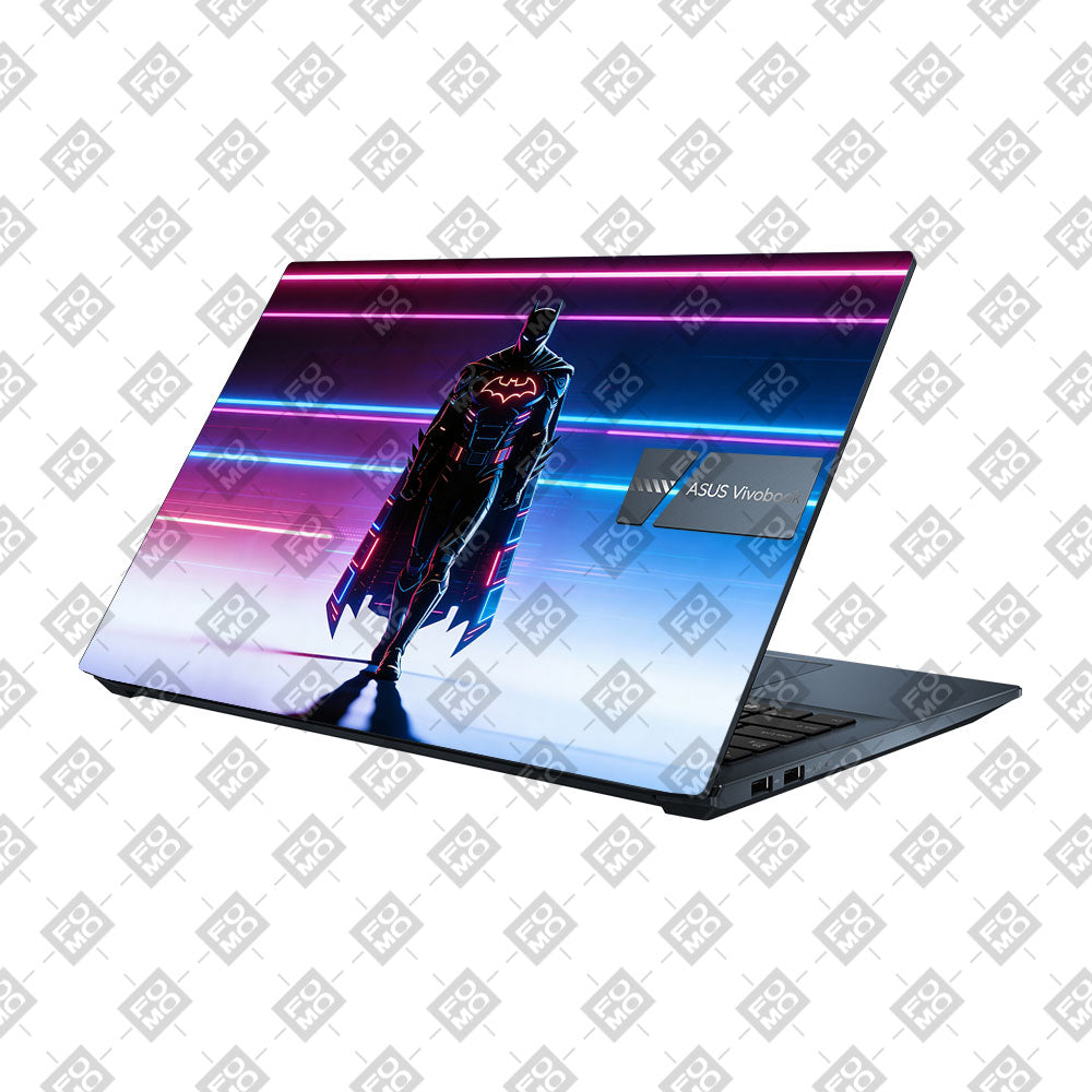 Neon Superhero Streaks Asus Vivobook Pro 15 M6500QC & M6500QH 3D Laptop Skin