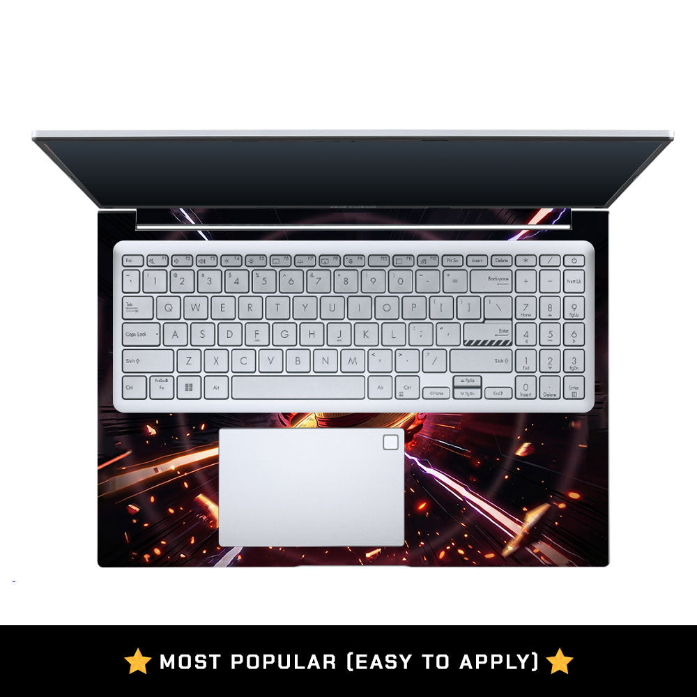Flaming Pirate Hat Asus Vivobook X1605ZA 3D Laptop Skin