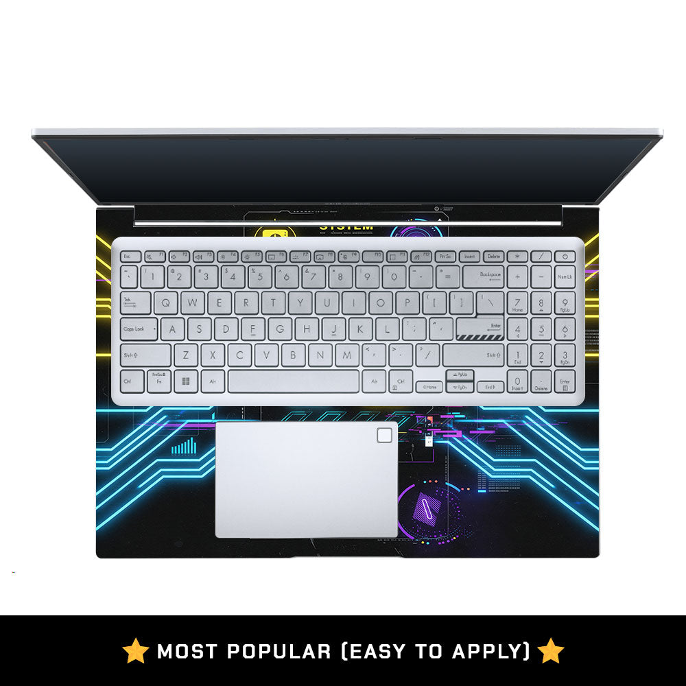 System Protocol Asus Vivobook X1605ZA 3D Laptop Skin
