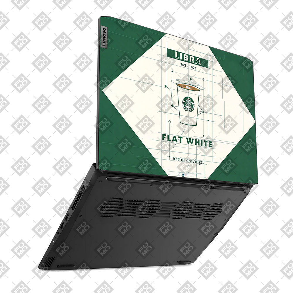 Libra Flat White Lenovo IdeaPad Gaming 3 15ACH6 and 15IHU6 3D Laptop Skin