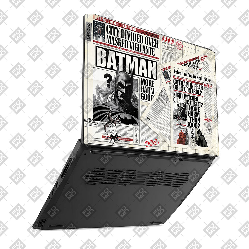 Dark City Vigilante Lenovo IdeaPad Gaming 3 15ACH6 and 15IHU6 3D Laptop Skin