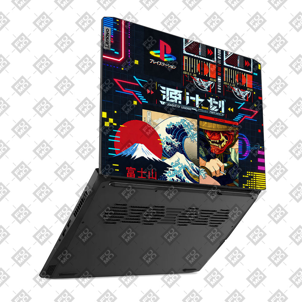 Retro Console Gaming Lenovo IdeaPad Gaming 3 15ACH6 and 15IHU6 3D Laptop Skin