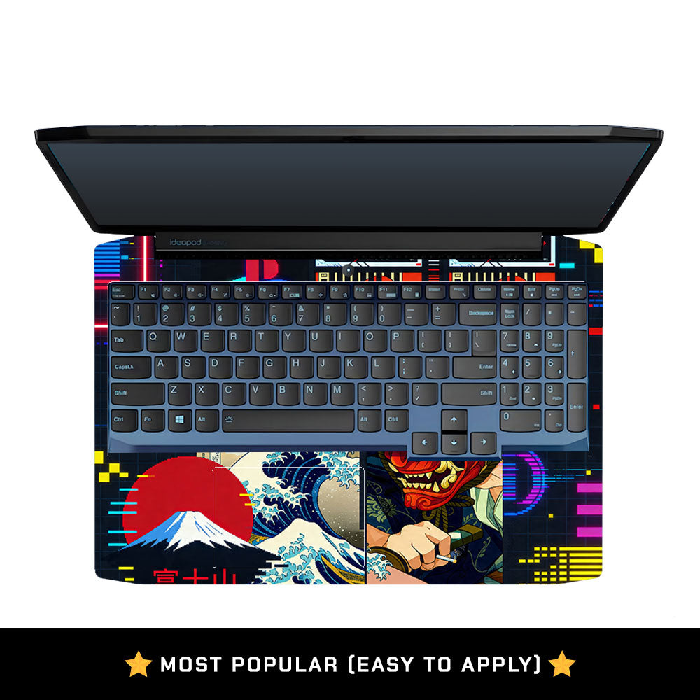 Retro Console Gaming Lenovo Ideapad Gaming 3 15ARH05 and 15IMH05 3D Laptop Skin