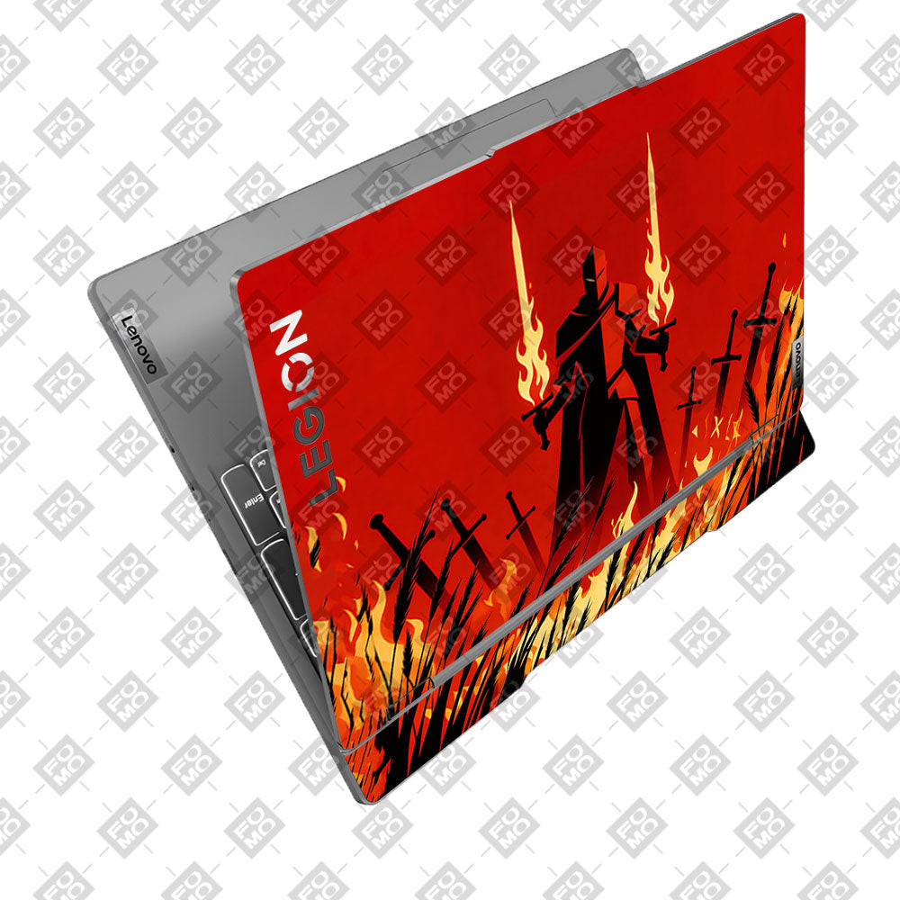 Knight of Flames Lenovo Legion 5 15IRX9 3D Laptop Skin