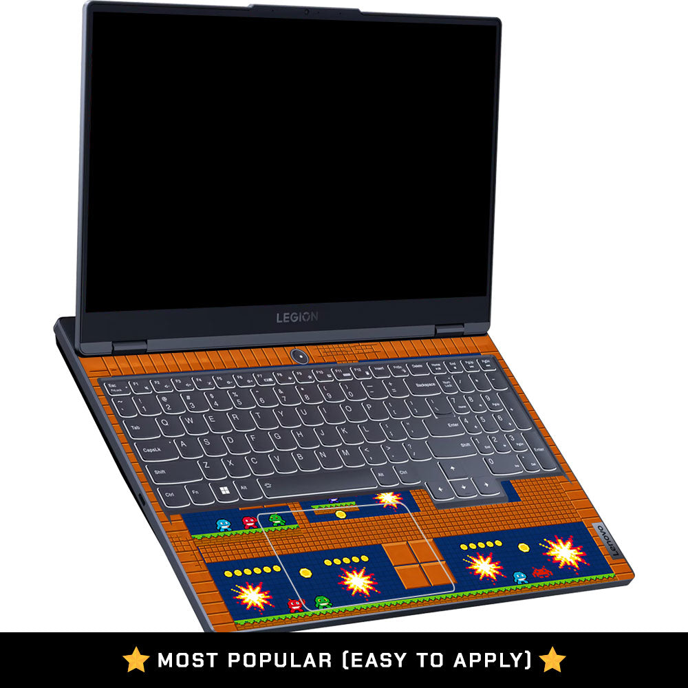 Pixelated Retro Arcade Lenovo Legion 5 15IRX9 3D Laptop Skin