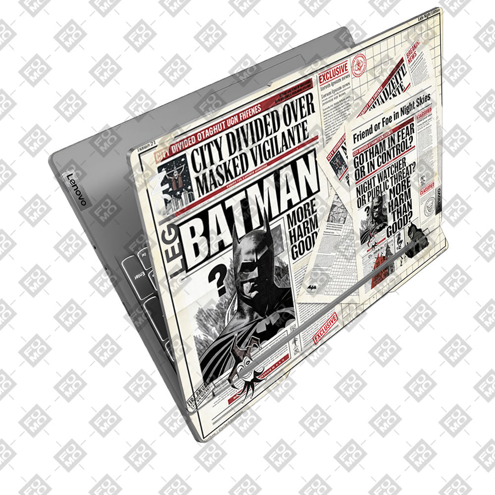 Dark City Vigilante Lenovo Legion 5 15IRX9 3D Laptop Skin