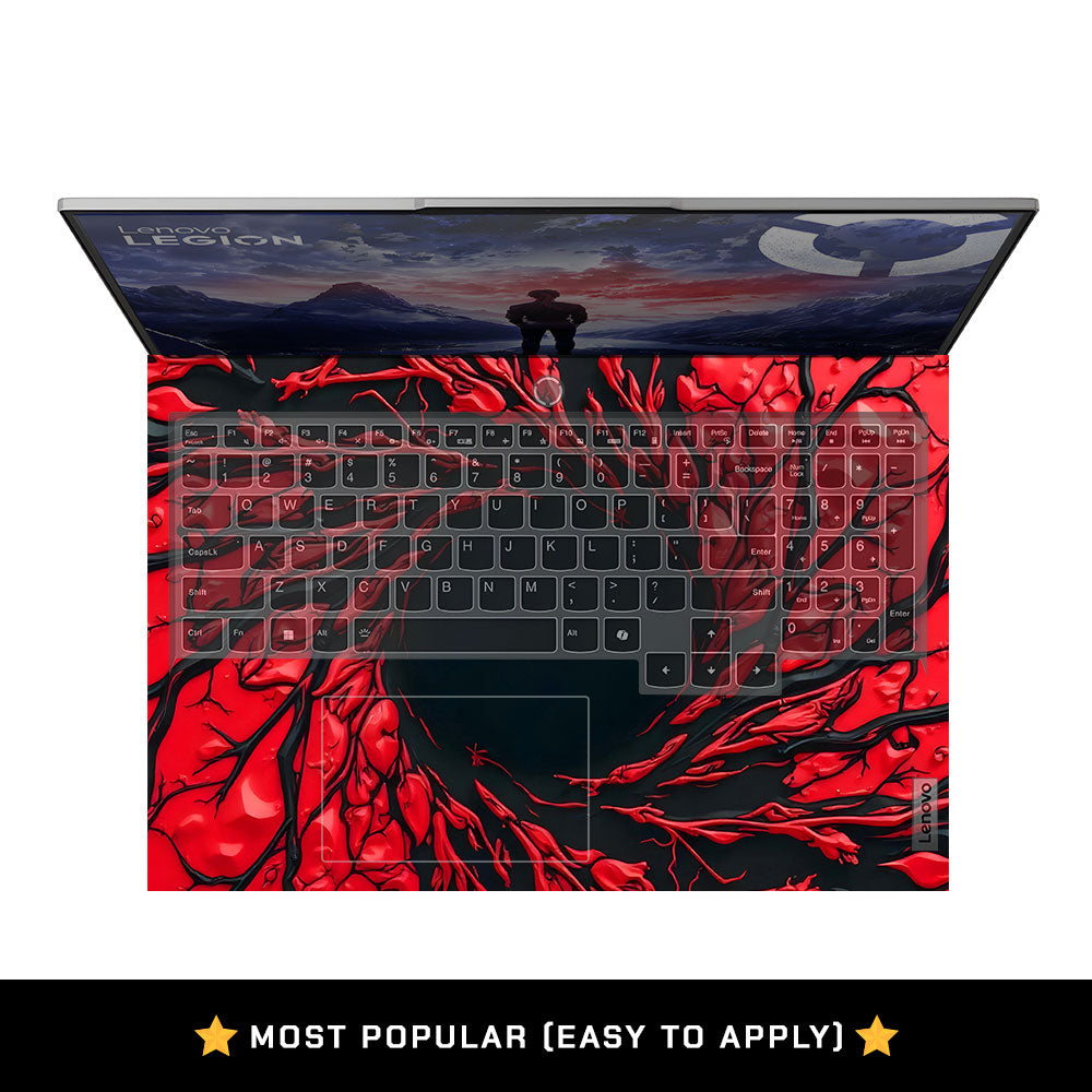 Red Web Hero Lenovo Legion 5 16IRX9 3D Laptop Skin