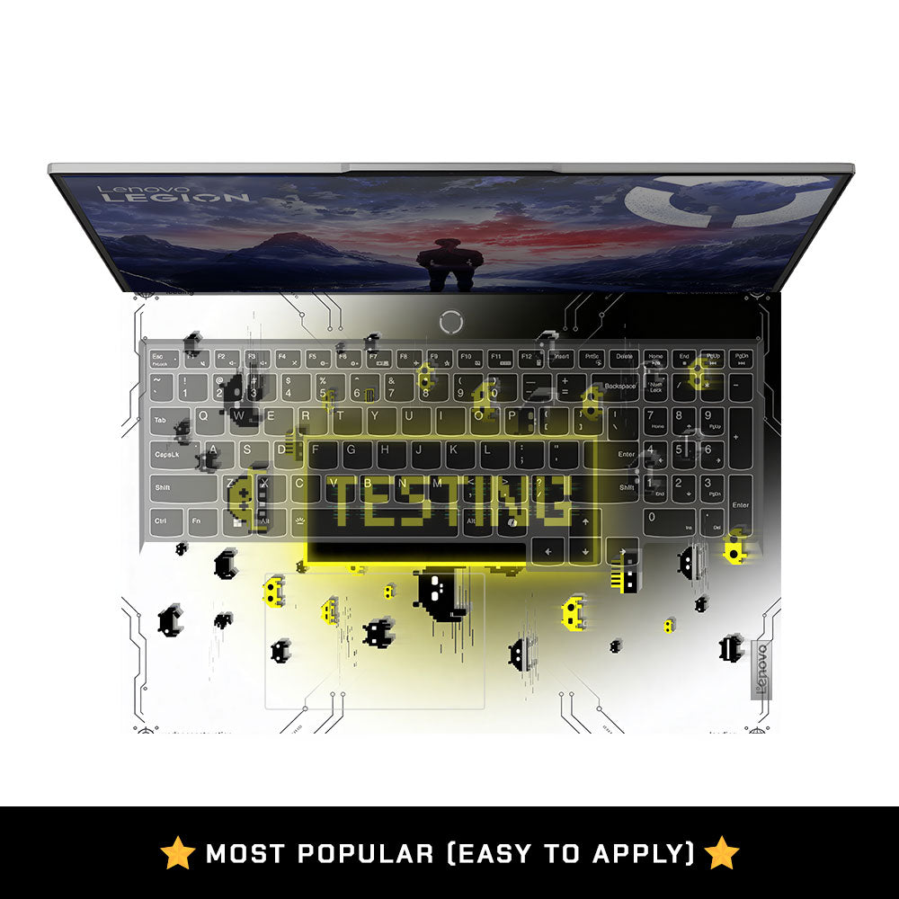 Testing Under Attack Lenovo Legion 5 16IRX9 3D Laptop Skin