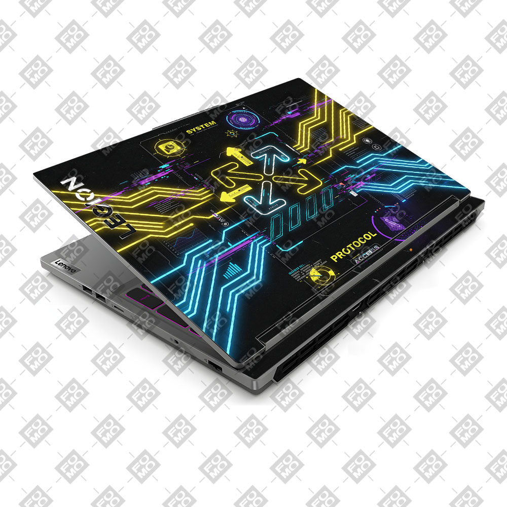 System Protocol Lenovo Legion 5 16IRX9 3D Laptop Skin