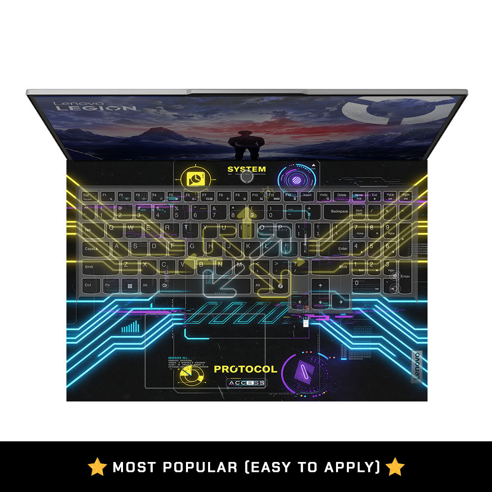 System Protocol Lenovo Legion 5 16IRX9 3D Laptop Skin