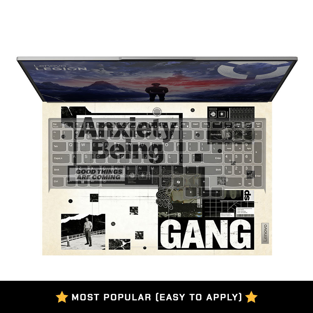 Anxiety Art Lenovo Legion 5 16IRX9 3D Laptop Skin