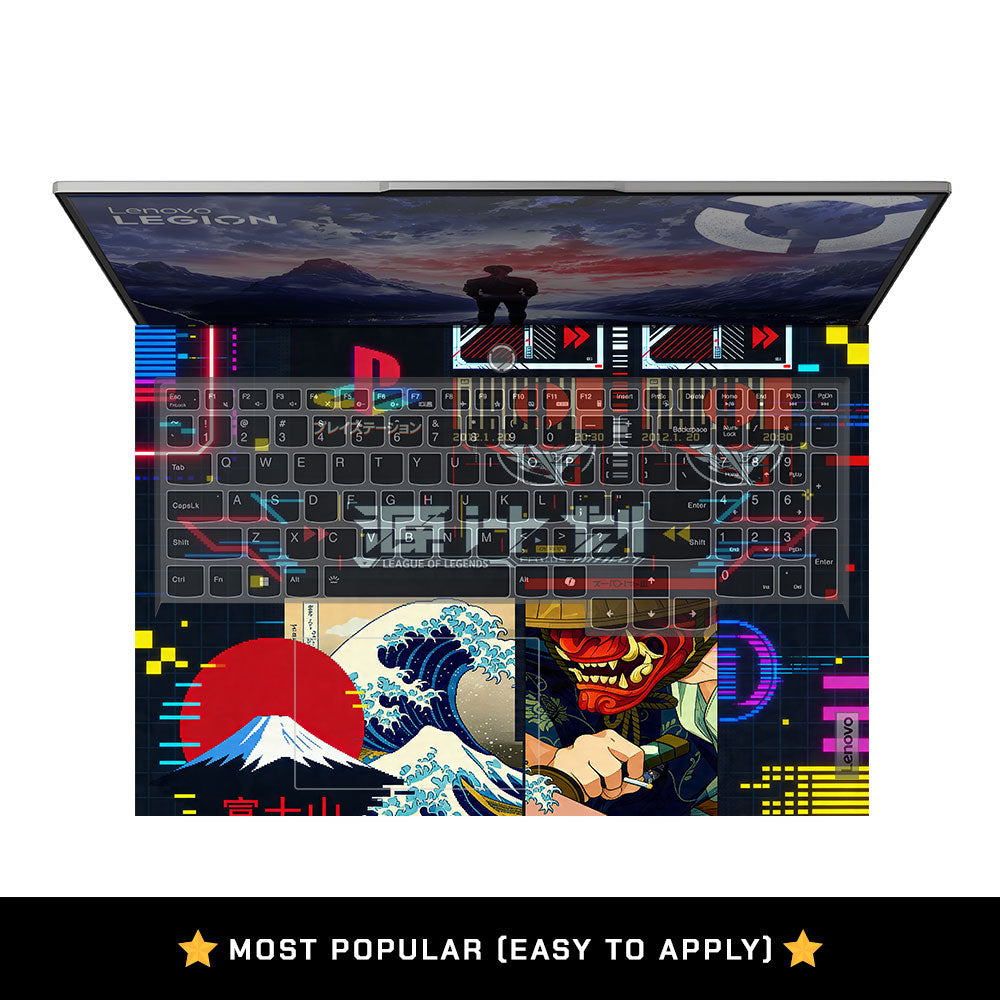Retro Console Gaming Lenovo Legion 5 16IRX9 3D Laptop Skin