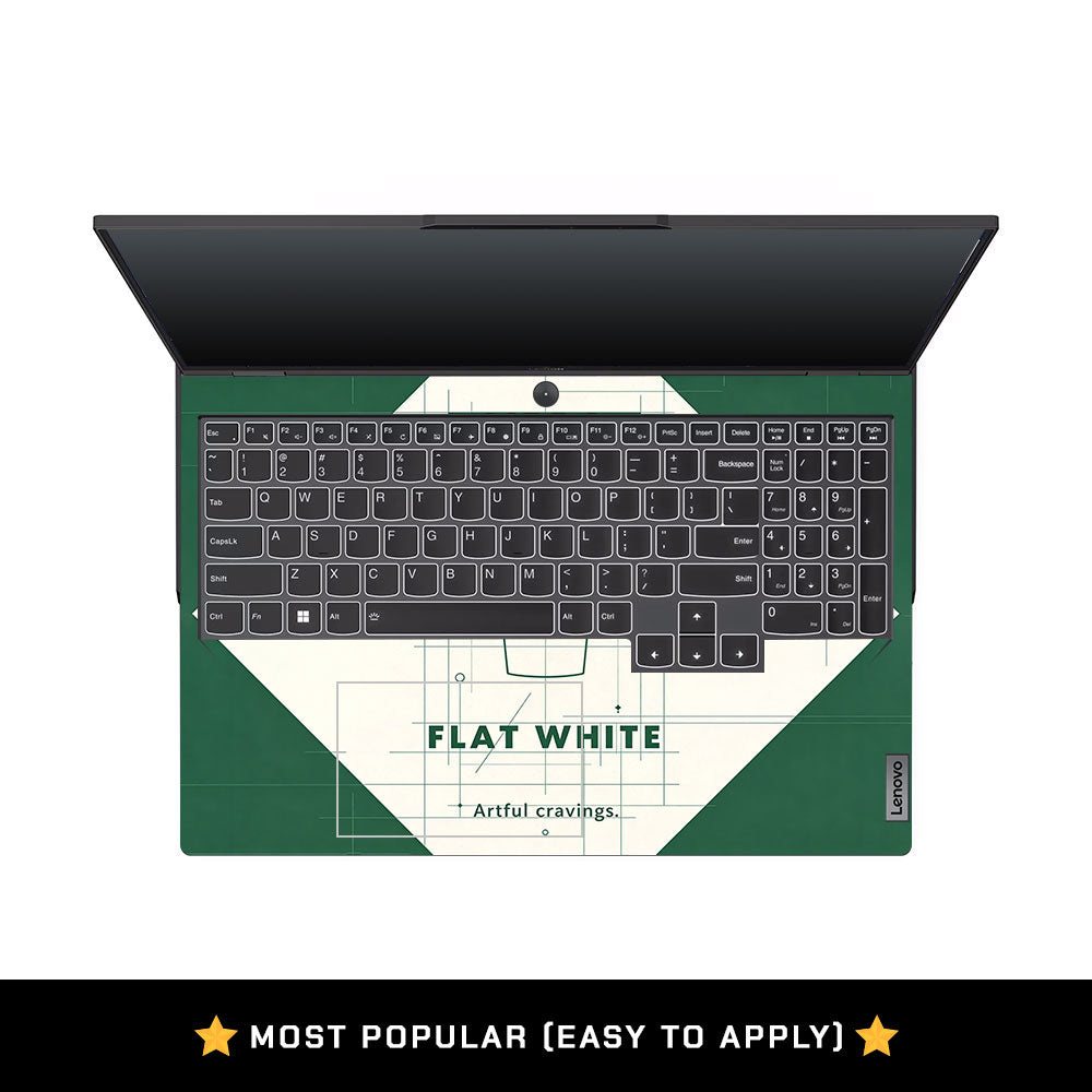 Libra Flat White Lenovo Legion 5 Pro 16IRX8 and 16IRX9 3D Laptop Skin