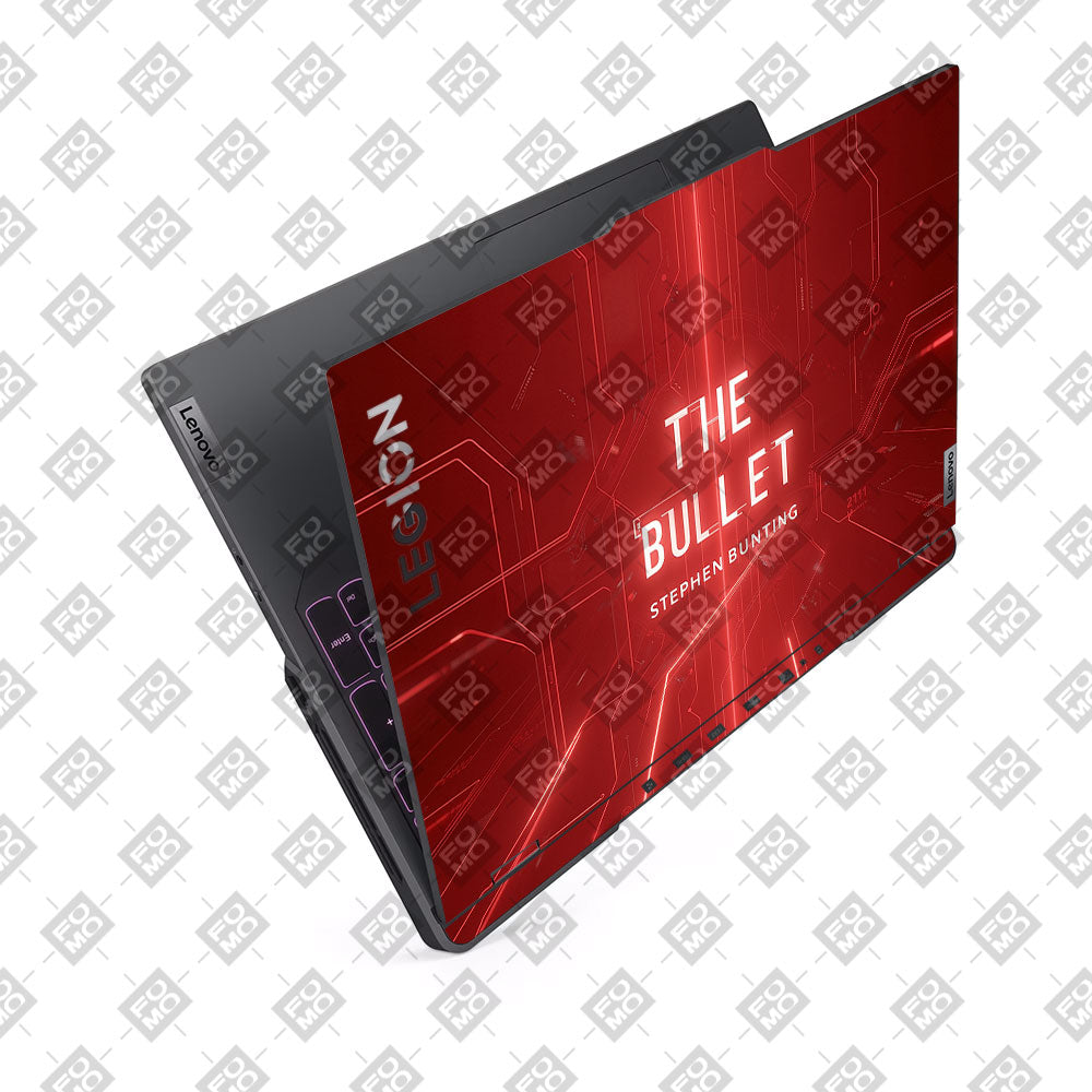 The Bullet Lenovo Legion 5 Pro 16IRX8 and 16IRX9 3D Laptop Skin