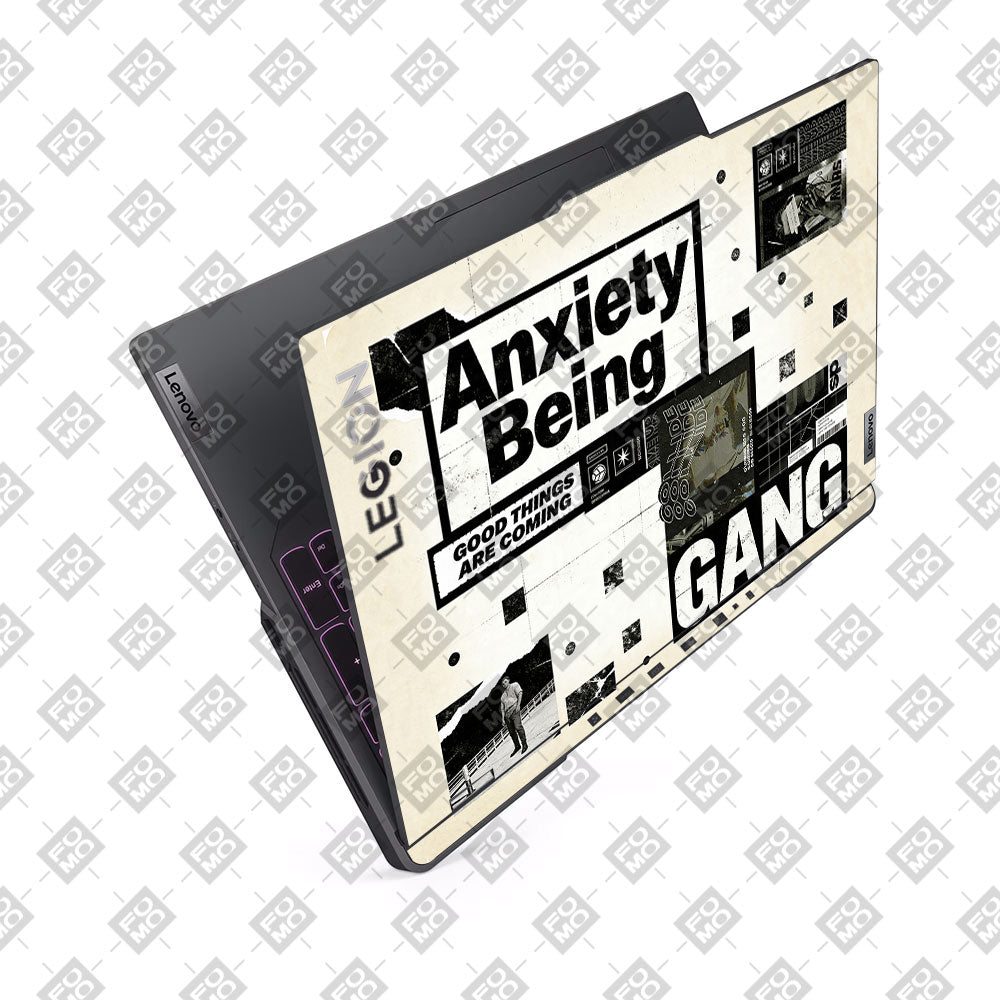 Anxiety Art Lenovo Legion 5 Pro 16IRX8 and 16IRX9 3D Laptop Skin