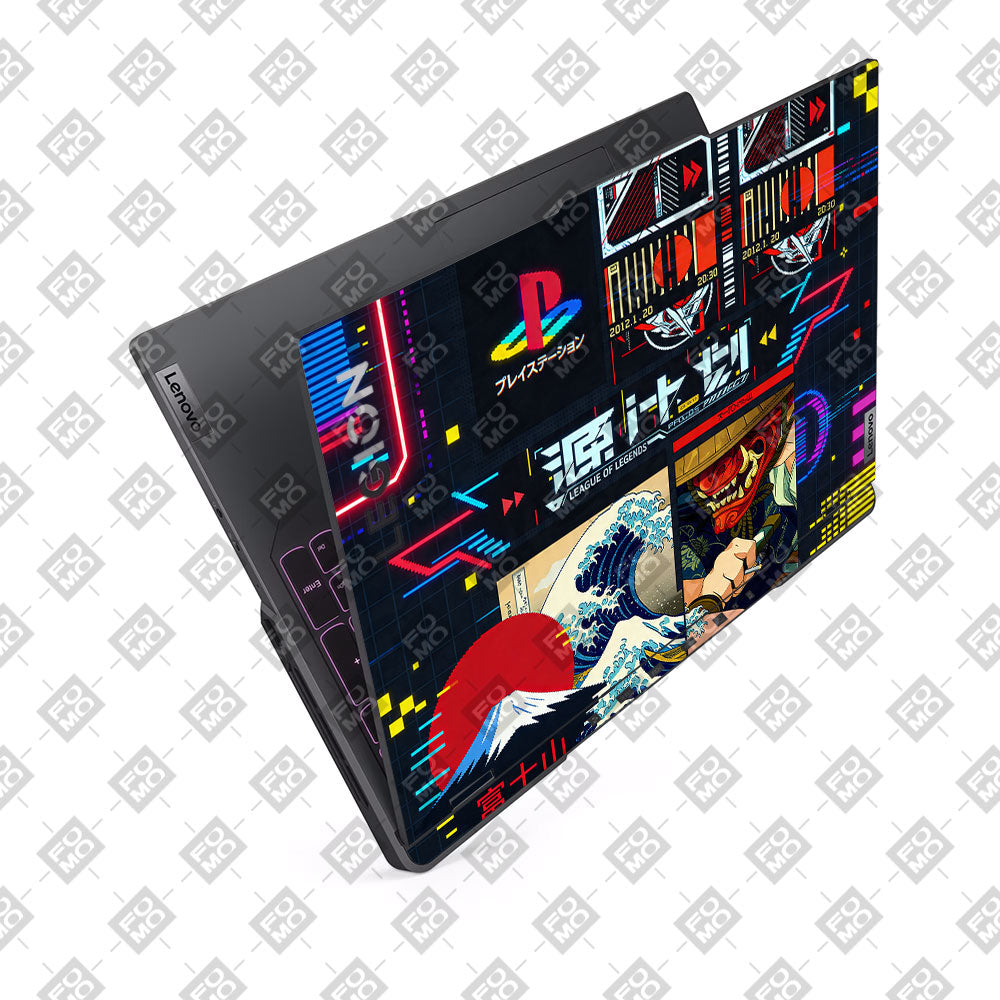Retro Console Gaming Lenovo Legion 5 Pro 16IRX8 and 16IRX9 3D Laptop Skin