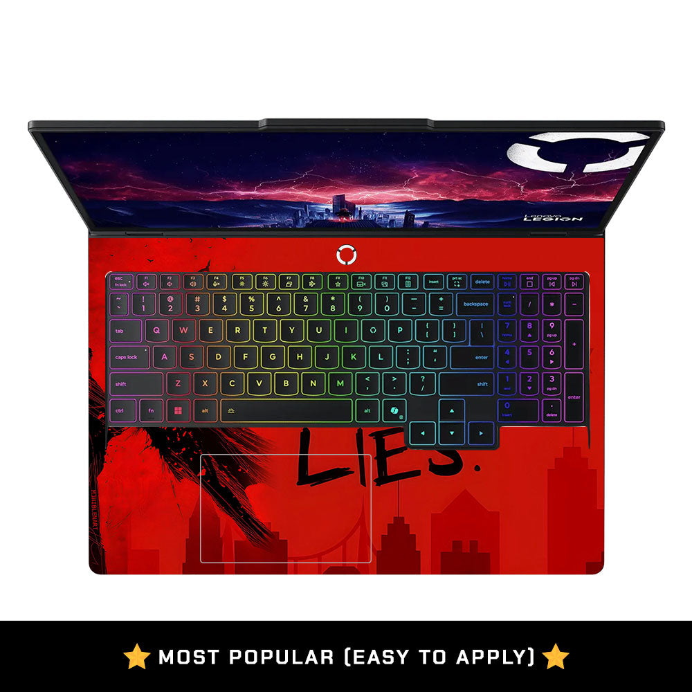 Masked Vigilante Hero Lenovo Legion Pro 5 16ADR10 3D Laptop Skin