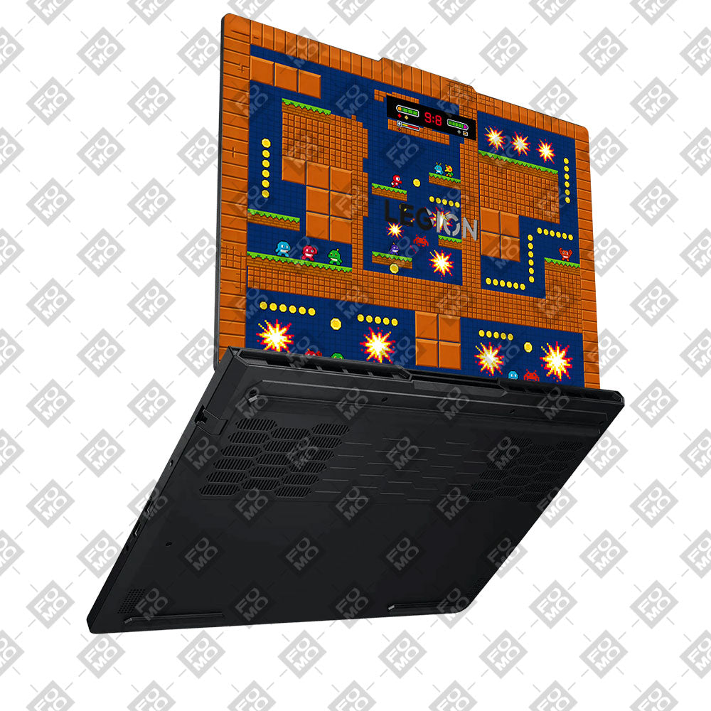 Pixelated Retro Arcade Lenovo Legion Pro 5 16ADR10 3D Laptop Skin