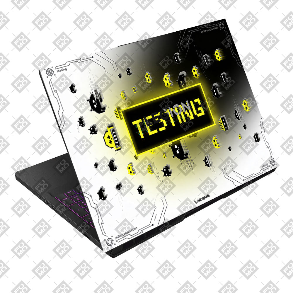 Testing Under Attack Lenovo Legion Pro 5 16AFR10 3D Laptop Skin